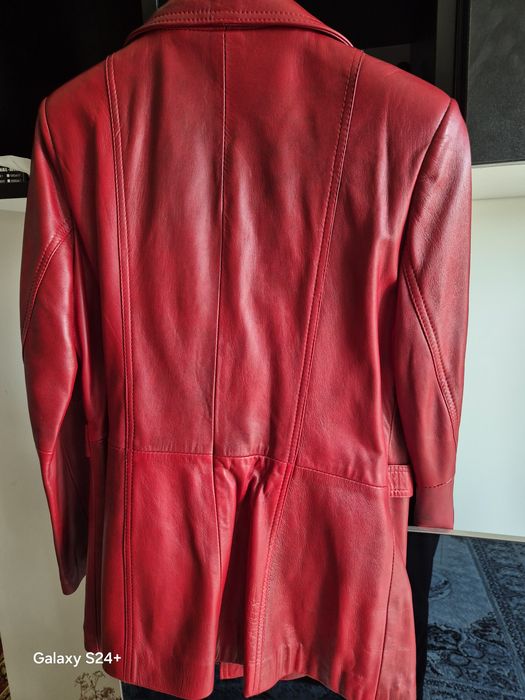 Jachetă din piele naturala