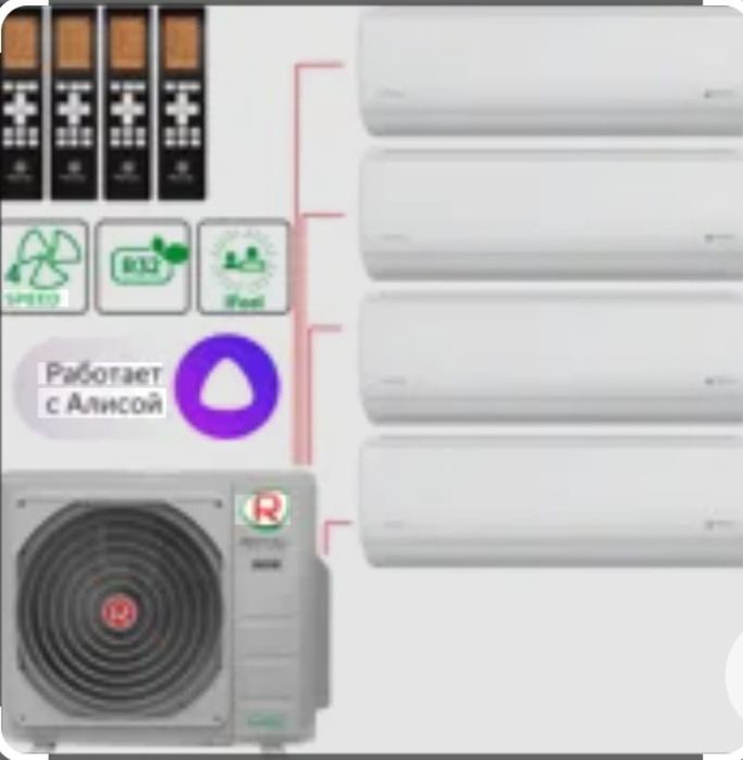 Срочно!!! Кондиционер мульти-сплит система Royal Clima