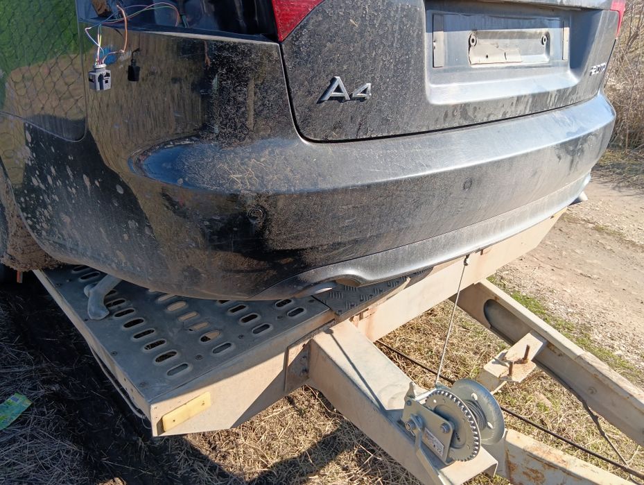 Задна sline броня за audi a4 b7