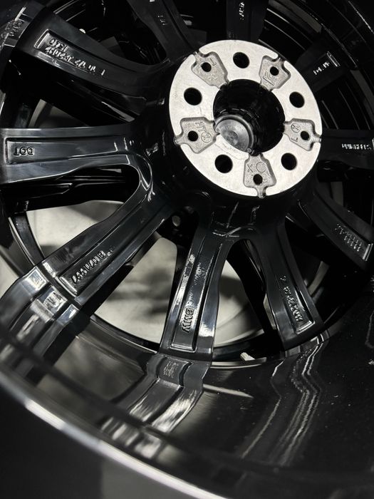 Jante Bmw X5 X6 R20 G05 G06 Originale M740 Black Bridgestone  90% de vara 2024