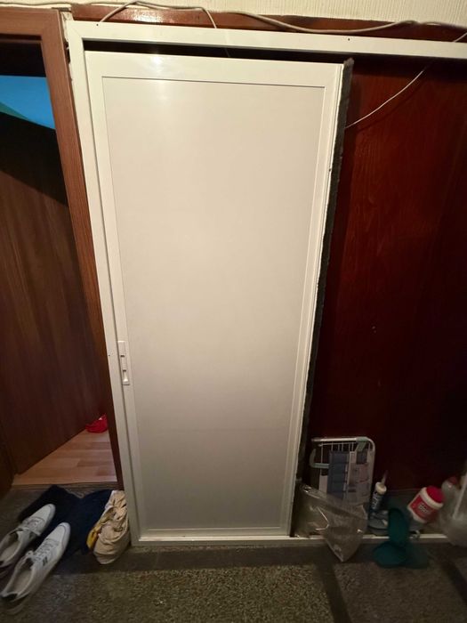 Плъзгаща се ПВЦ Врата с рамка, PVC