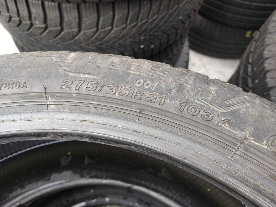 2бр Летни гуми 275 35 21 - Bridgestone Runflat - DOT 2022