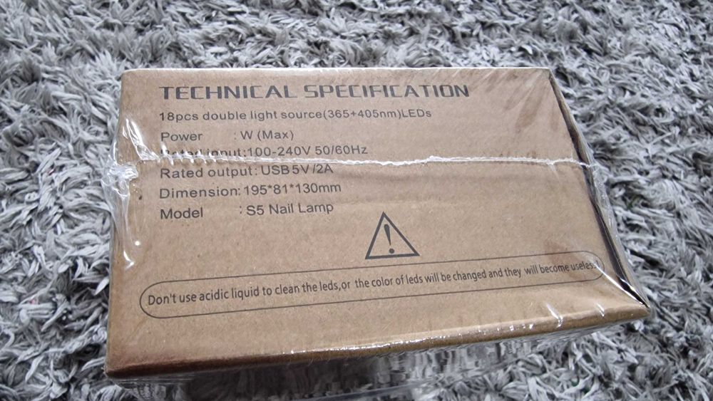 Lampa ultraviolete S5 UV LED Nail Lamp for Manicure