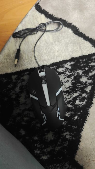 Mouse Gaming X1 cu Fir, RGB, 1200 DPI