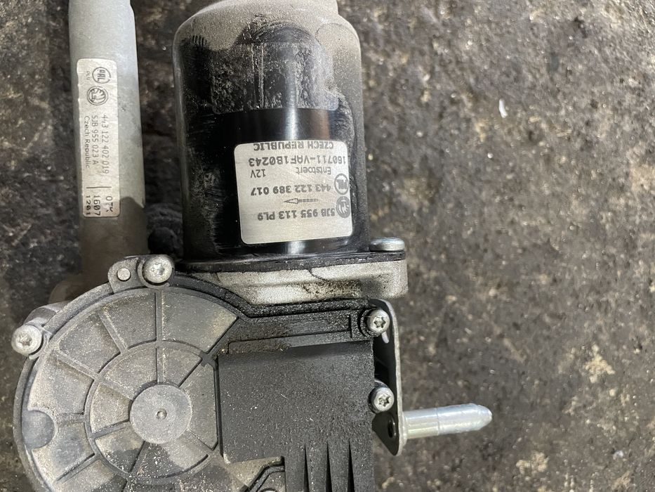 моторче с механизъм чистачки шкода рапид skoda rapid