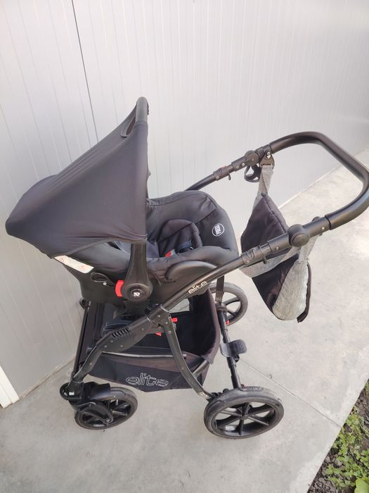 Нова цена Бебешка количка Expander Elite+ подарък столче за кола