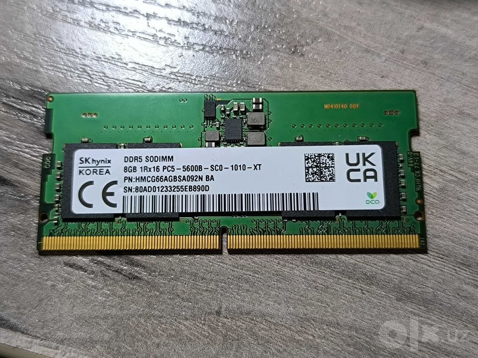 DDR5 8GB SODIMM SK hynix 5600 (ноутбук)