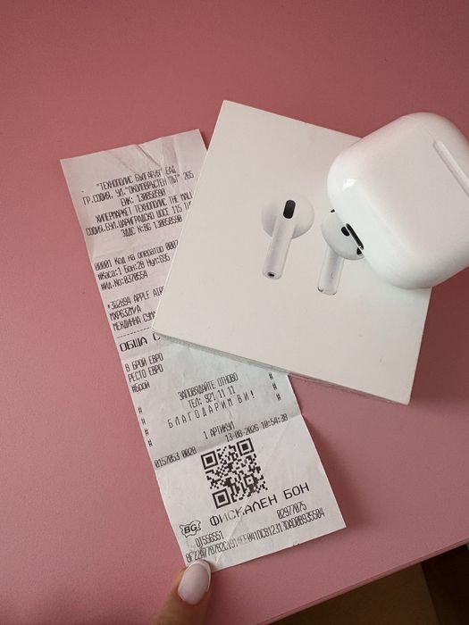 Слушалки Airpods 4 с ГАРАНЦИЯ