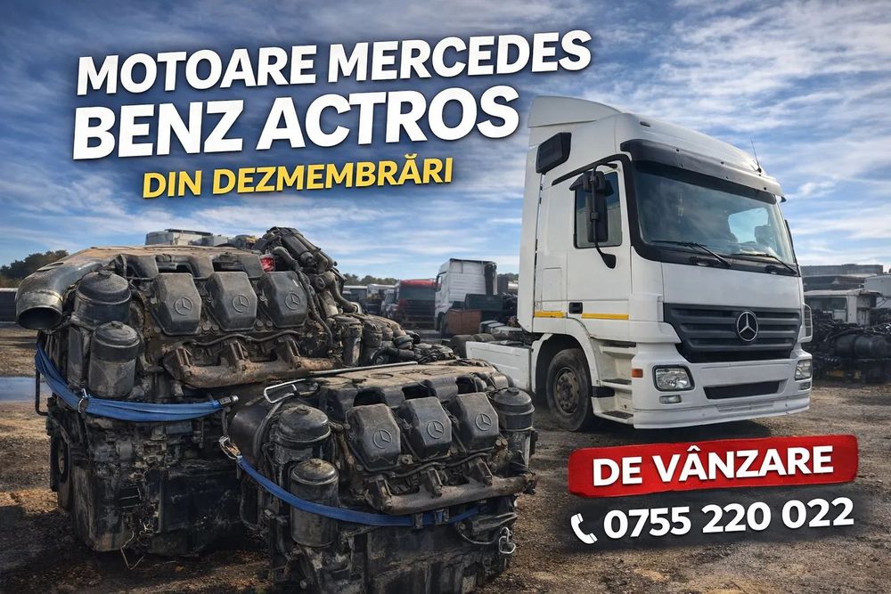 Motor Mercedes Benz Actros 1840 1843 1848 1835 1845 Euro 2 3 5