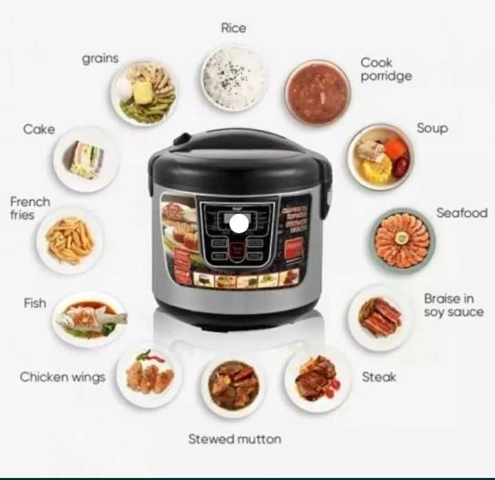 Мултикукър 12 програми,6 литра