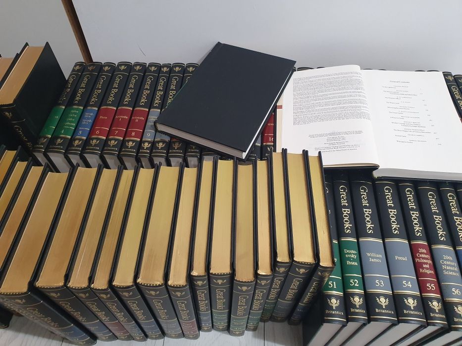 Set The Great Books of The Western World, Complet, 60 vol, IMPECABIL,NOU, Ed a 5-a