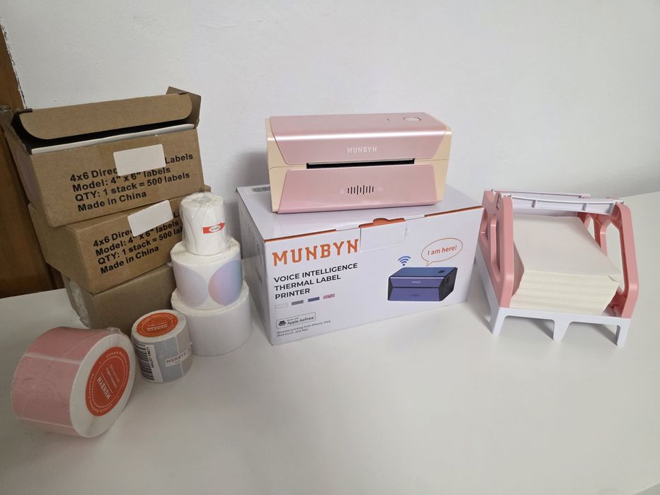 Imprimantă termică Munbyn RealWriter 401AP 300DPI AirPrint