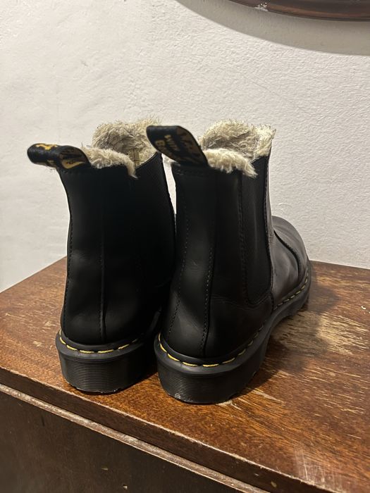 Dr. Martens 2976 Leonore Faux Fur Chelsea Boots Мъжки Боти