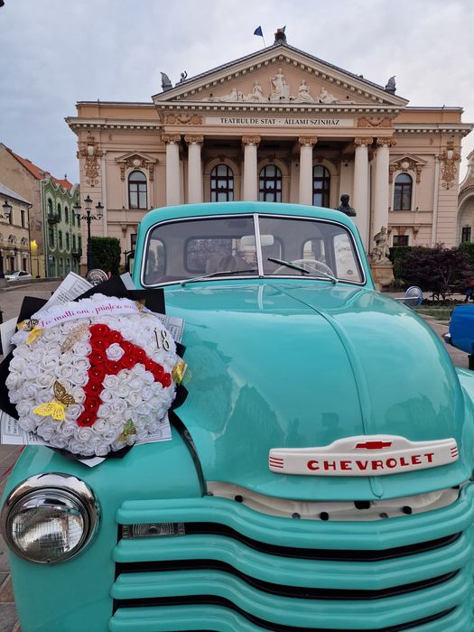 Buchet trandafiri cu numere sau litere