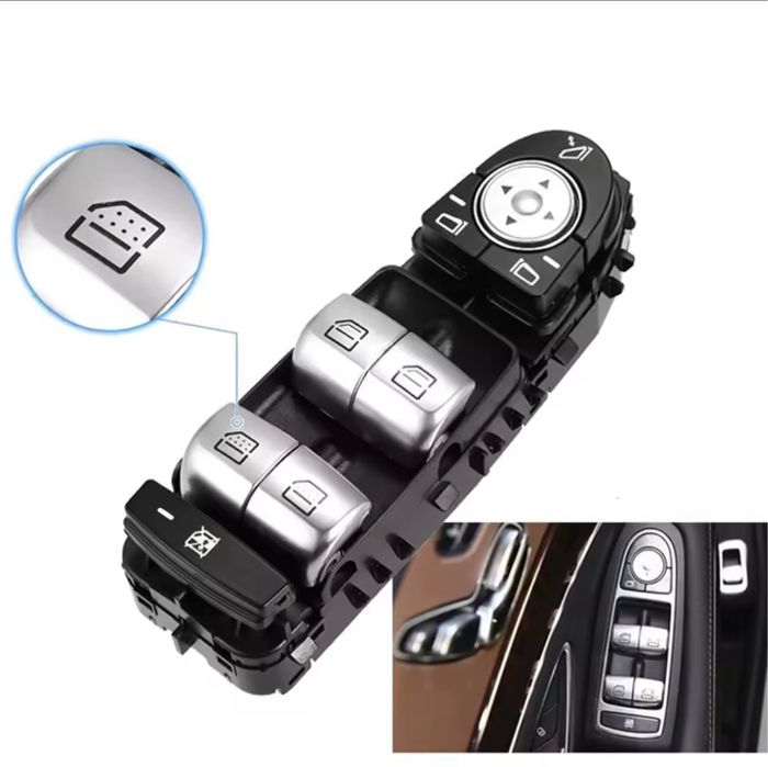 Panou comanda butoane electrice geamuri Mercedes C E S GLC w222 w213