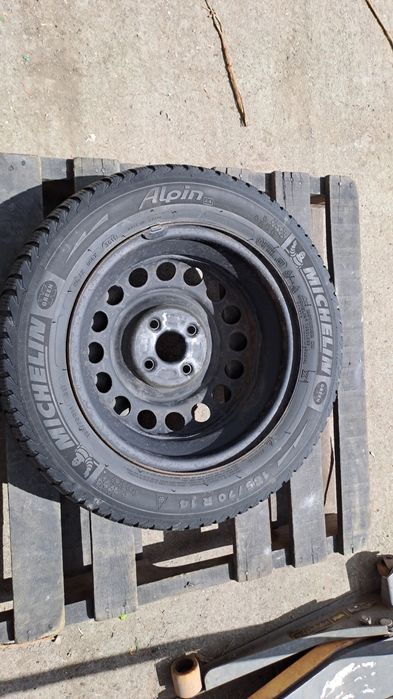 1бр. РЕЗЕРВНА 14" 4х100мм Сузуки, Тойота Ярис, 4x100