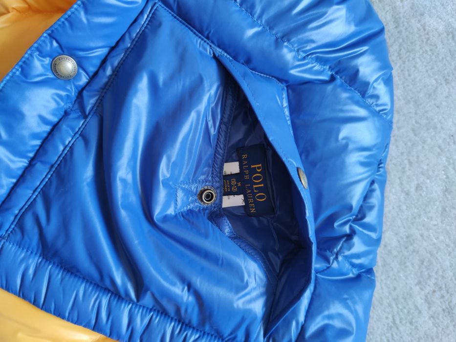 Vesta cu puf și fata dubla pentru copii, noua, cu eticheta- Ralph Laur