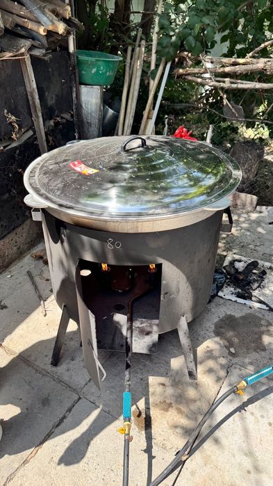 Палатка казан ошак посуда