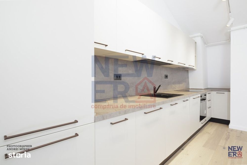 Apartament NOU 3 camere cu terasa 50 mp in bloc boutique, zona Herestr