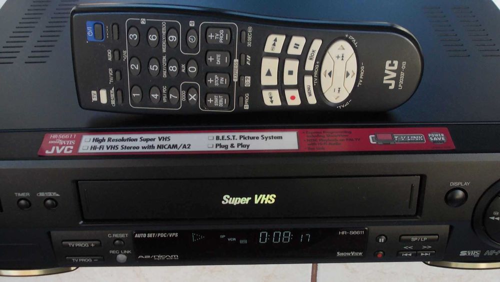 video Sharp Vc-Fh5 Sony slv-e720 JVC hr-s6611 hr-s5970