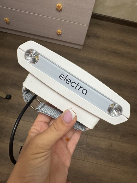 Бебешка количка Chipolino Electra Silver and White