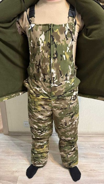 Бушлат мультикам очень тёплый