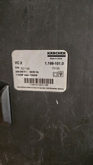Пылесос karcher vc 2