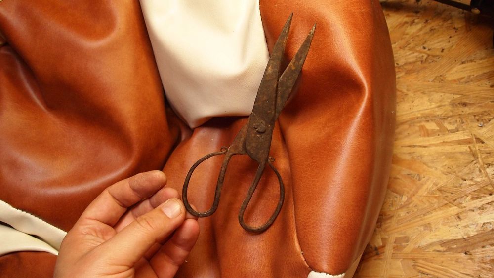 Foarfeca fier pentru decor sau colectie