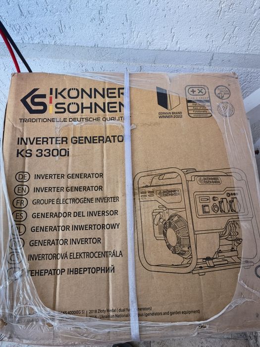 Generator de curent 3.3 kW benzina - Konner & Sohnen - KS-3