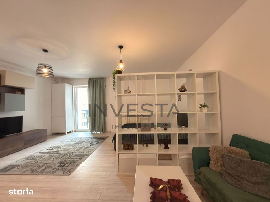 Apartament 1 camera 43 mp cu balcon, etaj intermediar, Andrei Muresanu
