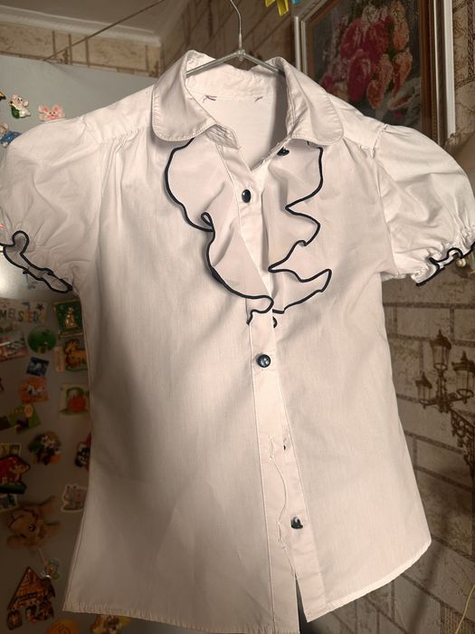 Школьная рубашка для девочки