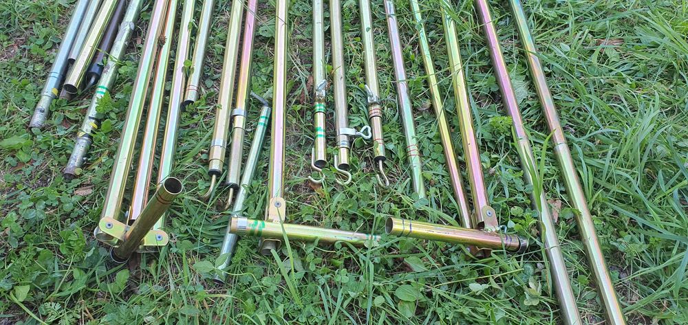 Schelet  otel zincat pt corturi de rulota de max 10m import Germania