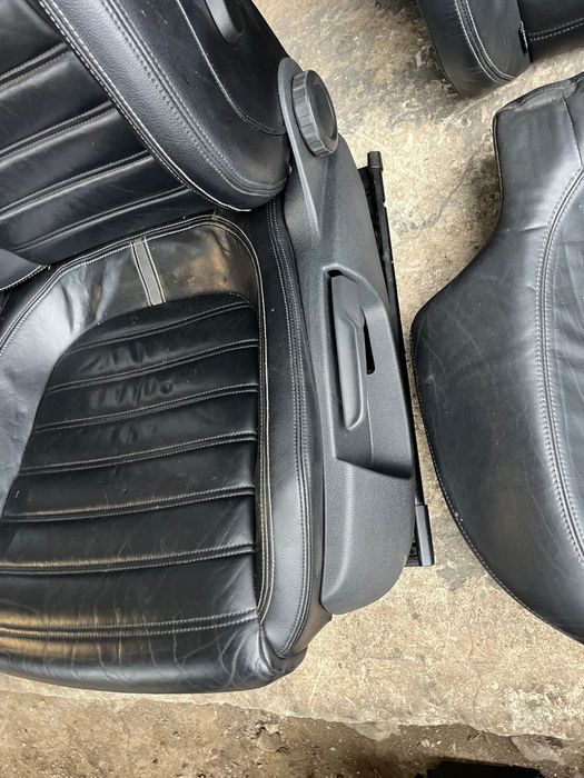 Салон VW Passat CC Кожа черен подгрев ном 206