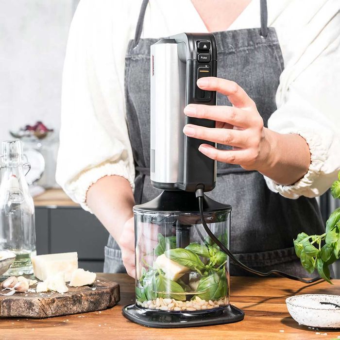 НОВ GASTROBACK 3в1 дизайнерски немски миксер, пасатор и чопър