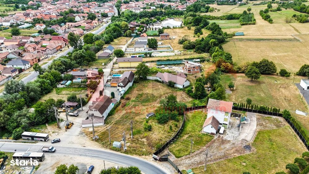 Teren 514 mp | Acces asfaltat | Utilități | PUZ  | Rășinari | VIDEO
