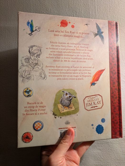 Harry Potter: Un an magic, ilustrată de Jim Kay