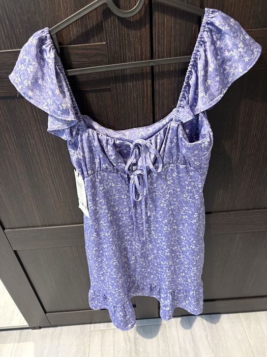 Рокля Zara нова сатен ХС