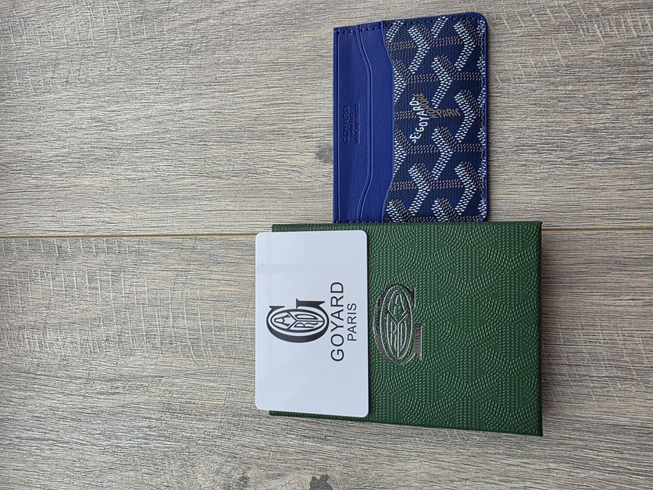 Cardholder Goyard - Albstru - Nou