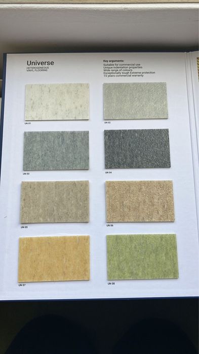 Linoleum PVC antibacterian cabinete medicale