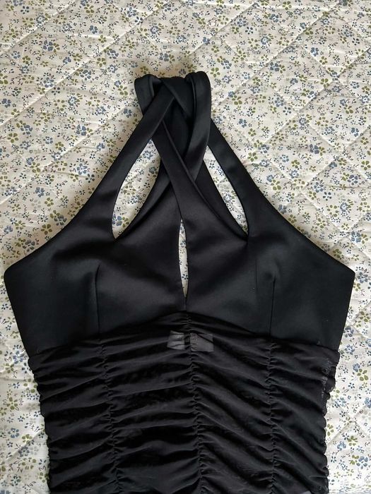 Рокля с пайети Zara, №М Дамски клин Alize, №XS Черно боди LeGer, №34