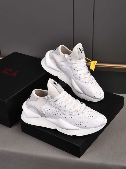 Adidasi Y-3, Kaiwa - White Premium din Piele NOI Yohji Yamamoto Y3