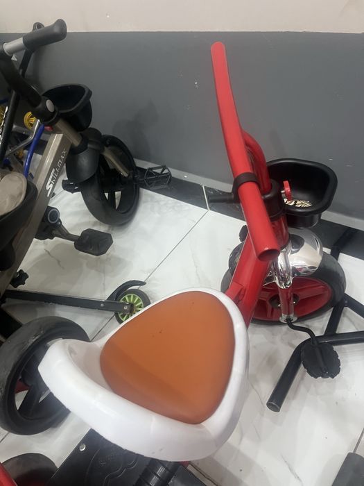 Велосипед двухместный детский