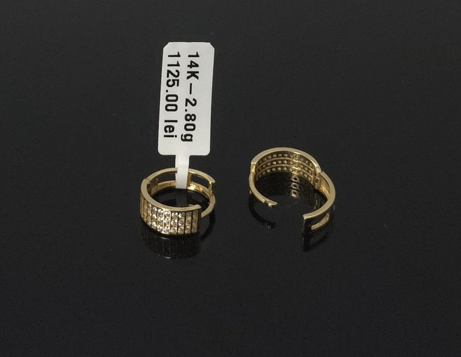 Cercei aur 14k 2.80gr