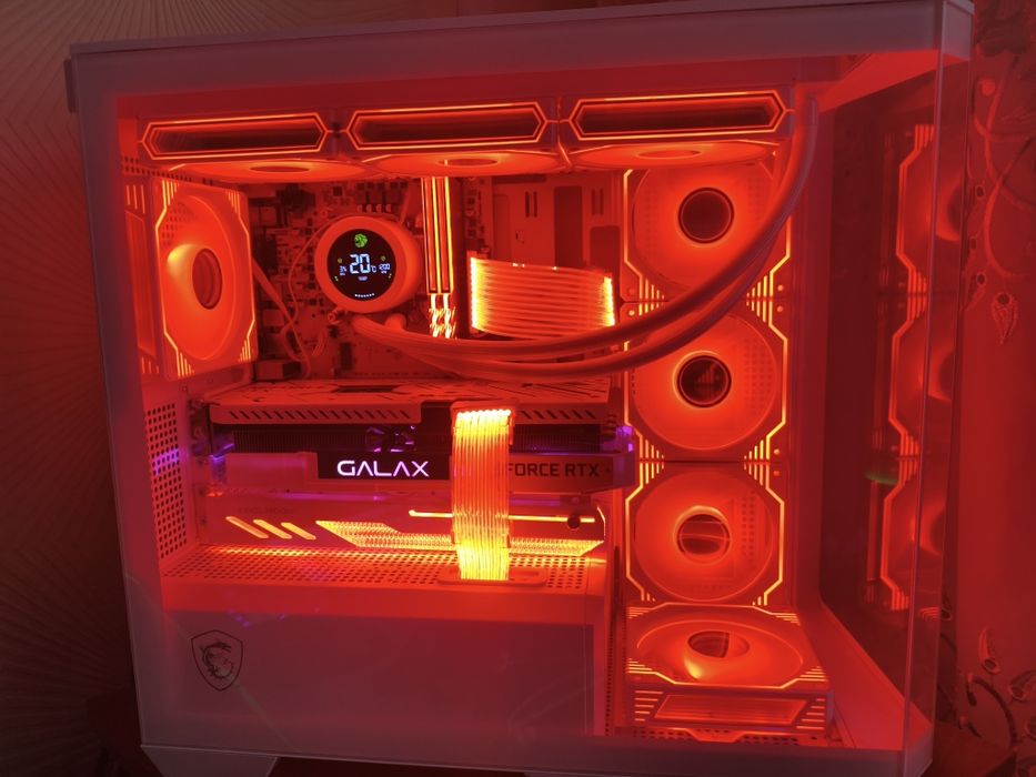 Белая сборка с rtx 3070