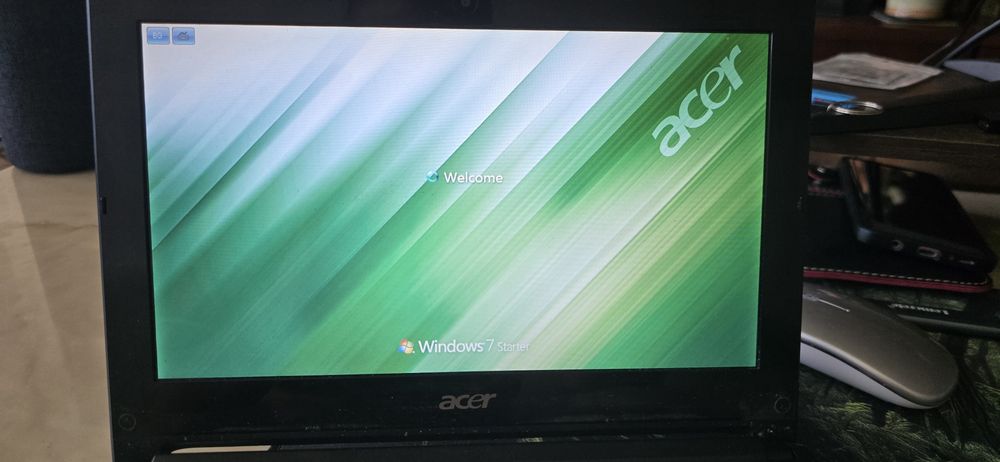 Acer Aspire One AOD255E – Windows 7 Starter, Intel Atom N455, 2GB RAM, 250GB HDD