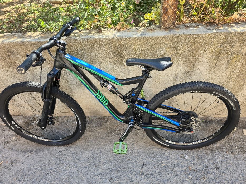 Enduro Rose Jumbo 27.5 M размер Rockshox Yari 160mm Deore Shimano 2x11 SLX, DT Swiss Алуминиев Немски, меко
