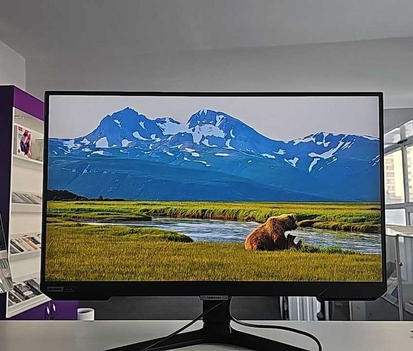 Монитор Samsung S25B400E — 25" экран подойдёт для работы, учёбы и игр.