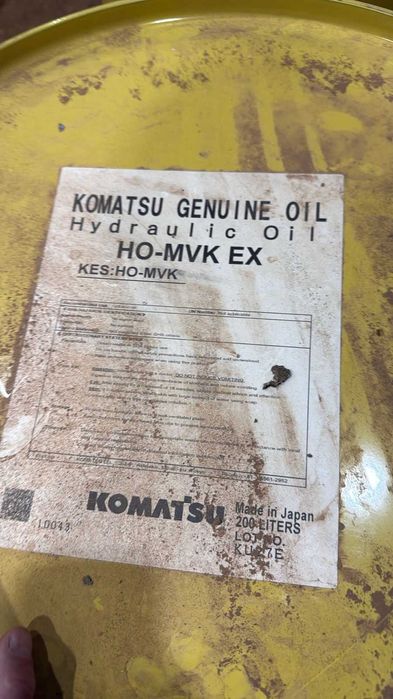 Гидравлическое масло Komatsu HO MVK EX 209л