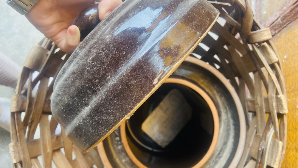 Oala veche din lut pt muraturi sau sarmale