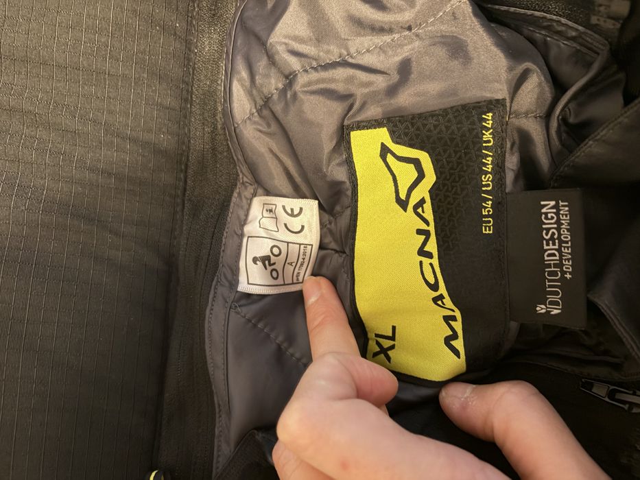 Pantaloni moto barbati textil impermeabil Macna XL nou fara eticheta